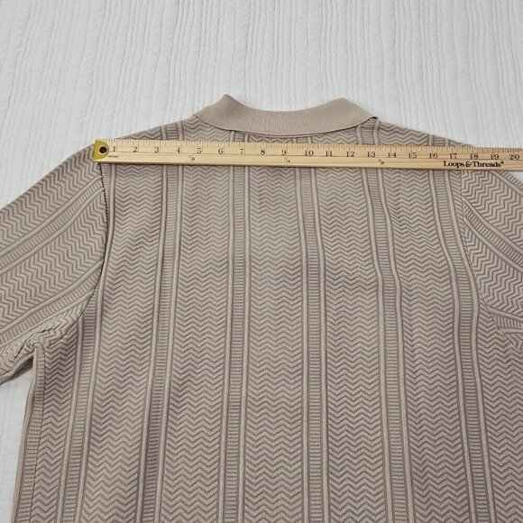 Buffalo David Bitton Men's Button-Up Sweater Men's L Jute Brown Textured NWT - Picture 11 of 14